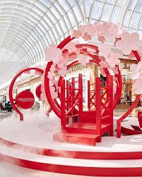 Chadstone The Fashion Capitol Shopping Centre Chadstone Melbourne Victoria Australia Chinese New Year Decorations Chinese New Year Design Chinese Decor