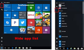 Keamanan windows tidak dapat menyimpan perubahan izin pada host. Hide Or Show App List In Start Menu In Windows 10 Tutorials