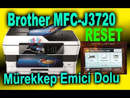 Please identify the driver version that you download is match to your os platform. Absorb Reset Counter Brother Mfc J3720 Youtube