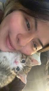 Hello everyone this is my friends cat her name is Cleo! she hasn't came  home and that is very unlike her! She is very friendly and she was last  seen by Almaden