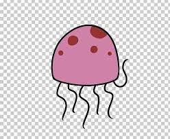 Blue Jellyfish Drawing Invertebrate Png Jellyfish Drawing Blue Jellyfish Jellyfish Illustration
