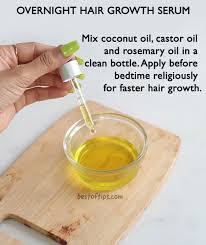 Diy Overnight Hair Growth Serum Bestoftips 2020 Sac Uzatma Saglikli Sac Kalin Saclar
