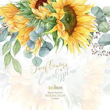 We did not find results for: Sunflower Clipart Eucalyptus Clipart Greenery Clipart Etsy In 2021 Wreath Watercolor Sunflower Clipart Clip Art
