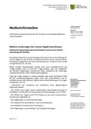 Bei einem waren sich jedoch im mai 2020 alle einig: Sachsisches Staatsministerium Fur Soziales Und Gesellschaftlichen Zusammenhalt Weitere Lockerungen Der Corona Regeln Beschlossen Sachsische Staatsregierung Verabschiedet Neue Corona Schutz Verordnung Fur Sachsen Stadt Meerane