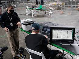 May 20, 2021 · arizona secretary of state katie hobbs (d), the state's chief elections officer, advised maricopa county thursday that it should replace all voting machines that were turned over to a private. Arizona County To Replace Voting Machines Taken In Needless Election Audit