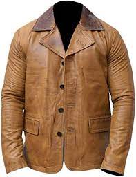 Great For Men S Red Redemption Ii Dead Arthur Morgan Tan Brown Genuine Leather Coat Jacket Red Dead Brown Leather Coat Leather Jacket Leather Jackets Online