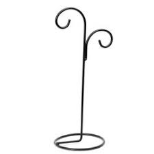 Fine home displays multiple arm ornament display trees and stands for display of your antique and collectible ornaments. Black Double Ornament Stand Table Decor Home Decor Factory Direct Craft