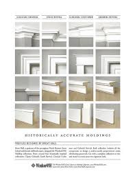 Four Historically Accurate Molding Styles Compared Side By Side Home Diy Home Interior