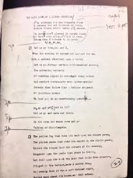 The Love Song Of J Alfred Prufrock T S Eliot Poetry Word Pictures Writing A Book