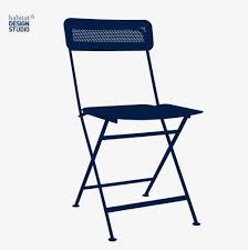 Helios Chaise Pliante En Metal Bleue Chaise Mobilier De Salon Et Table Et Chaises