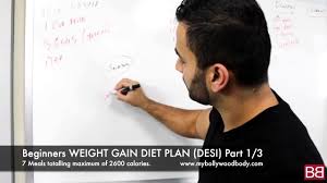 Full Day Diet Chart To Gain Weight For Beginners Hindi And Punjabi