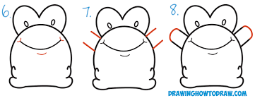 Check spelling or type a new query. How To Draw Cute Cartoon Baby Frog From Number 3 Shape Easy Step By Step Drawing Tutorial For Kids How To Draw Step By Step Drawing Tutorials