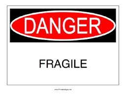 This free icons png design of red fragile sign png icons has been published by iconspng.com. Printable Danger Fragile Sign