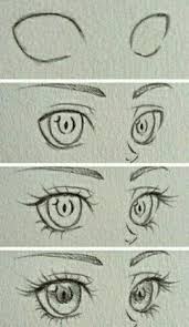 I've been drawing anime for years just to kill time. 1001 Ideas On How To Draw Eyes Step By Step Tutorials And Pictures