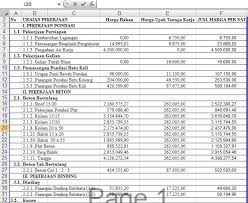 Bill of quantity ( bq ) pembangunan gedung kantor pt. Belajar Membuat Rencana Anggaran Biaya Ilmu Teknik Sipil Indonesia