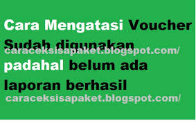 Pastikan kamu sudah membeli voucher gosok tri dari konter terdekat setelah itu silahkan lakukan langkah langkah berikut ini. Cara Mengatasi Voucher Sudah Digunakan Padahal Belum Ada Laporan Berhasil Cara Cek Sisa Paket