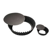 Paderno World Cuisine Deep Tart Pan W Removable Base Non Stick Dia 9 1 2 X H 2 Walmart Com Tart Molds Paderno Quiche Pan