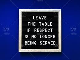 How should i quote/format the identifier properly here? Leave The Table If Respect Is No Longer Being Served Quote Quotes Self Respect Self Esteem Self Worth Stock Photo 524f4ccf 9619 4b22 A797 Ea9d3f0e224c