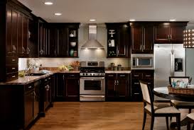 Whether you want inspiration for planning a living room with dark hardwood flooring renovation or are building a designer living room from scratch. Dark Kitchen Cabinets With Light Floors Derrickandmelisa