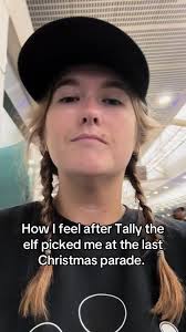 Tally the elf forever #tallytheelf #onceuponachristmastimeparade #disn...