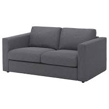 The ikea vimle sleeper sofa 2 seater has a versatile design with storage compartments in the footstool and chaise lounge. Vimle Bezug 2er Sofa Gunnared Mittelgrau Ikea Deutschland
