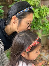 Liberty Handmade Thin Alice Headband, Sailor Bow Headband, Meadow Floral  Headband for Women Girls Kids Headband Hair Accessories, Libby