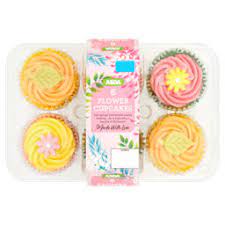 Using straws will keep your cakes free of any contamination from the flowers. Asda Flower Bouquet Cupcakes Asda Groceries