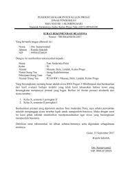 Surat rekomendasi kerja ini kami keluarkan dengan berdasarkan melihat. Contoh Surat Rekomendasi Kerja Contoh Surat