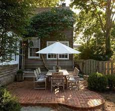 Are you interested in adding some flare to your home's backyard patio? Concrete Patios Vs Brick Patios Brick Stone Veneer Concrete Pavers Batchelder Collins Norfolk Williamsburg