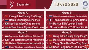 Pv sindhu and chen yu fei decimate opponents. Tokyo 2020 Olympic Games Badminton Group Standings Mixed Doubles 360badminton