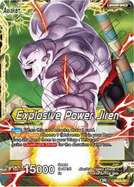 1 for each 5 used. Explosive Power Jiren Dragon Ball Super Dragon Ball Art Card Games