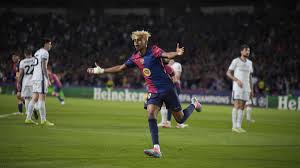 Lamine Yamal: del susto a una exhibición centenaria en el Barcelona - Inter