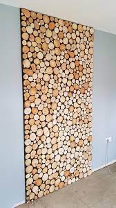 Hi Everyone Here Is For Sale Fabulous Panels With The Real Wood Log Slices Mostly With Bark On We Wooden Panelling Wooden Cladding Wooden Wall Cladding
