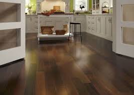 Waterproof Wood Flooring In A White Kitchen Flooring Ideas Floor Design Trends Walnut Hardwood Flooring Engineered Wood Floors Wood Floors Wide Plank