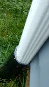 Perforated drain tube (photo 8) to the side of the dry well to help drain off and percolate overflow water. Advice On Downspout Drainage Situation Homeowners