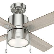 You can buy a ceiling fan without any lights, but having said that, if your desired ceiling fan has light, you can maximize its performance as a fan and illumination kit. 7214100 Harmony 48 Inch Brushed Nickel Indoor Ceiling Fan Light Kit With Opal For Sale Online Ebay