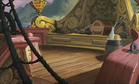 Captain Hook S Ship Peter Pan Animation Background Disney Concept Art Walt Disney Animation Studios