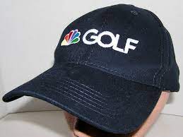 Nbc Sports Golf Channel Tv News Black Baseball Velcroback Hat Cap Pga Tour Baseball Cap Hats For Sale Golf Channel