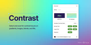 Tpgi's free color contrast checker tool that allows you to easily determine the contrast ratio of two colors simply using an eyedrop tool. Figma Contrast Contrast Makes It Easy To Check The Contrast Ratios Of Colors As You Work Select A Layer And Con