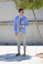 Trashness Store Blue Blazer Outfit Men Blazer Outfits Men Blue Blazer Outfit