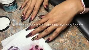 Check out our maroon acrylic selection for the very best in unique or custom, handmade pieces from our shops. Black Maroon Ombre Nails Youtube