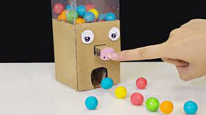 What kind of candy do you put in a candy machine? How To Make Candy Machine Cardboard Candy Dispenser Diy Projects Youtube