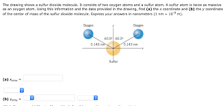 It is a toxic gas with a burnt match smell. Solved The Drawing Shows A Sulfur Dioxide Molecule It Co Chegg Com