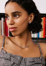 Collana Rosato Bianca argento donna RZBI57