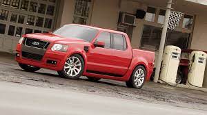 We're looking to take ford. Svt Sport Trac