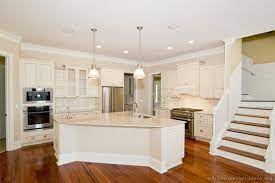 This is the ultimate kitchen island design ideas gallery showcasing 90 truly awesome but different kitchens island styles. Huge Triangle Kitchen Island By Loracia Antique White Kitchen Cabinets Kitchen Island With Sink Antique Kitchen Cabinets