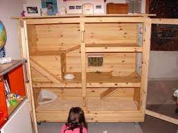 Die haltung von kaninchen ist kinderleicht: Riesen Kaninchenstall Aus Holz Bauanleitung Indoor Rabbit Indoor Rabbit Cage Rabbit Hutches