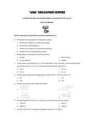 Check spelling or type a new query. Contoh Soal Soal Ulangan Matematika Jaring Jaring Kubus Dan Balok