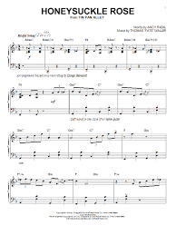 Django Reinhardt Honeysuckle Rose Arr Brent Edstrom Sheet Music Pdf Notes Chords Jazz Score Piano Solo Download Printable Sku 90121