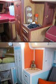 Not Quite Seasoned But Very Well Salted Before Afters Sailboat Interior Boat Interior Boat Interior Design